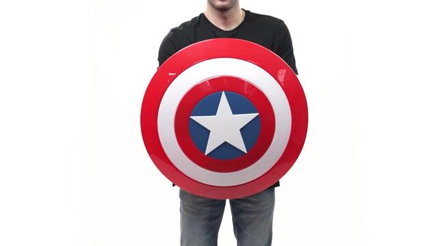 JWC1170 Captain America 24 Shield Acc 360 Feature