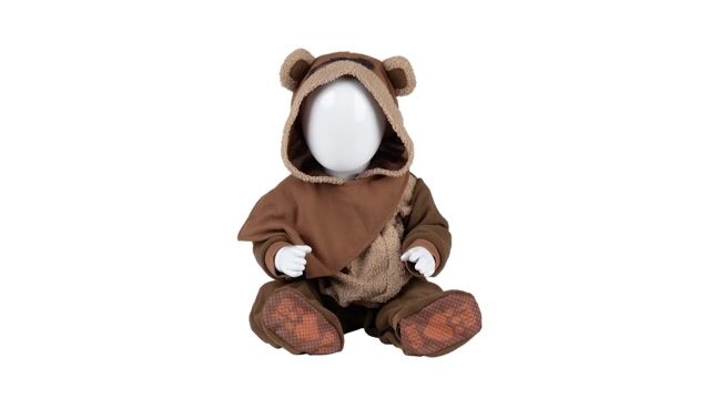 JWC1327 Ewok Infant 360 GIF Rotation