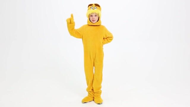 FUN453157CH Dr. Seuss The Lorax Costume for Kids