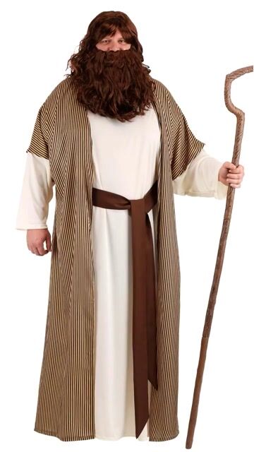 FUN0920PL Ai Plus Size Nativity Joseph Costume for Mens