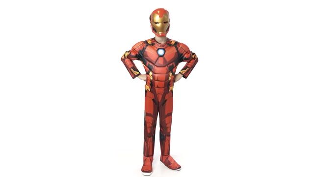 JWC0779 Iron Man Youth 360 Action Rotation