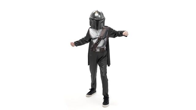 JWC0719 Mandalorian Youth 360 Action Rotation