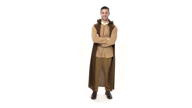 JWC1007 Obi Wan Kenobi Adult QLX 360 Action Rotation