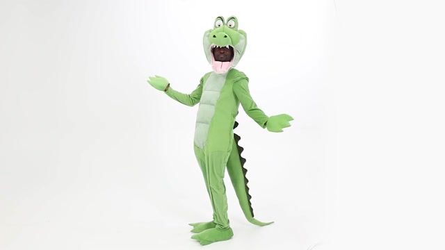 Step into the magical world of Neverland with our exclusive Disney Peter Pan Tick-Tock Crocodile Costume for Adults! This comfortable and eye-catching costume is perfect for this years Halloween!