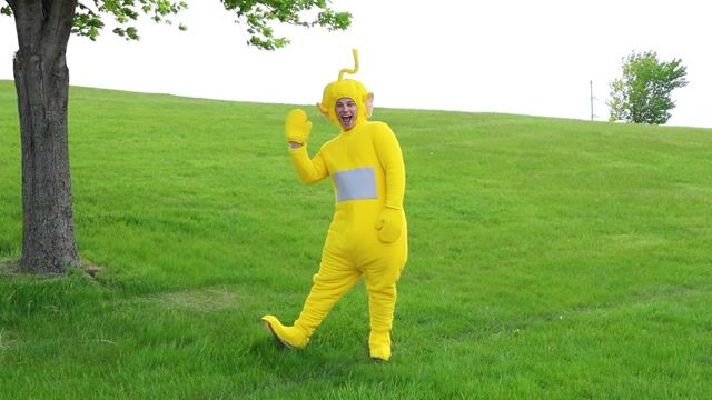 FUN1566AD Teletubbies Costume Adults Laa-Laa