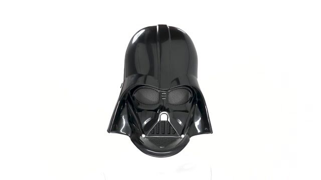 JWC1189 Darth Vader Child Half Mask 360 Rotation
