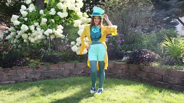 FUN95185AD Women's Disney Mad Hatter Costume