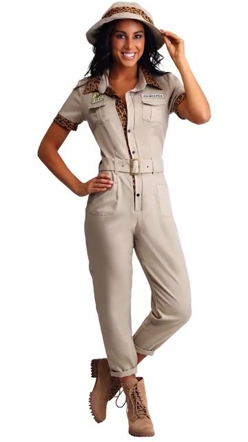 FUN7148AD Ai Women's Zookeeper Costume
