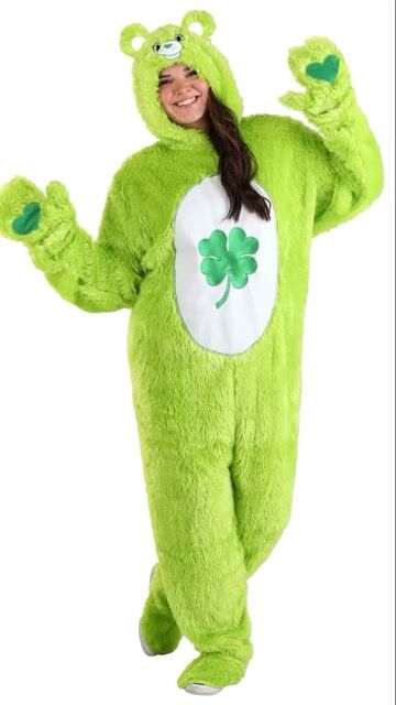 FUN6498PL Ai Care Bears Plus Size Classic Good Luck Bear Costume