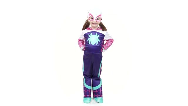 JWC0676 Ghost Spider Toddler 360 Action Rotation