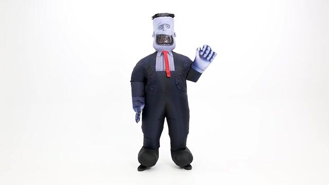 FUN6507AD Hotel Transylvania Adult Inflatable Frank Costume