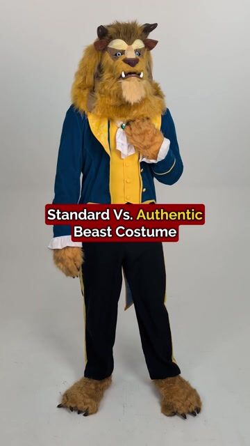 Transform into the iconic Plus Size Beauty and the Beast Beast Costume for Men. It is the ideal costume for fans of Disney, Halloween, or dress-up events!
