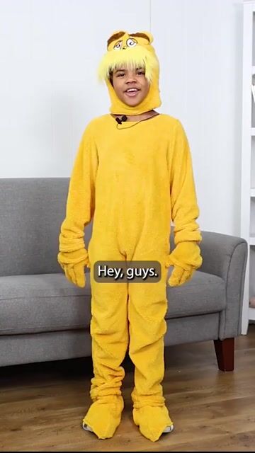 Give your child the chance to bring the beloved Lorax to life with this Child Dr. Seuss The Lorax Sustainable Materials Costume! Made from eco-friendly materials, this costume is a fun, sustainable way for your little one to stand up for the trees while looking adorable.