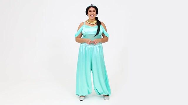 FUN4698PL Disney Aladdin Plus Size Jasmine Costume for Women