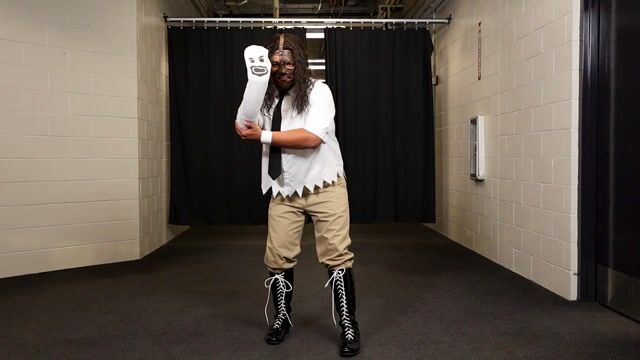 FUN9514PL WWE Plus Size Mankind Costume for Men