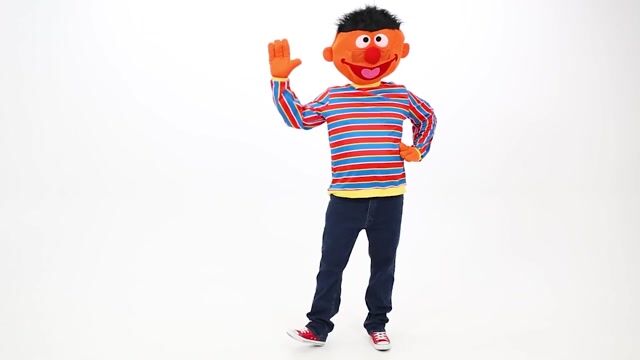 FUN2560PL Plus Size Sesame Street Ernie Mascot Costume for Men