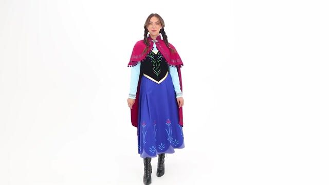 Step into the enchanted world of Arendelle when you wear this Women's Premium Disney Frozen Anna Costume! Bring the magic this Halloween and embrace your inner princess with style!